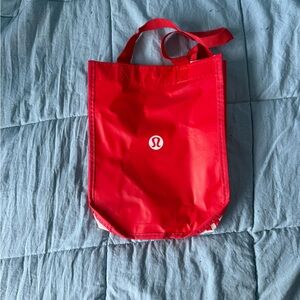 lululemon athletica Red Tote Bag